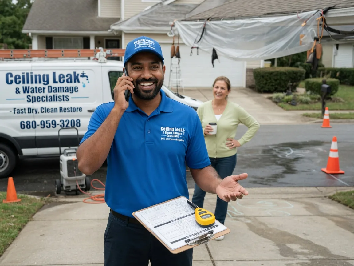 Ceiling Leak Cleanup Robinson Creek, KY FAQs